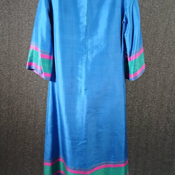 Star of Siam Handwoven Silk Dress - Picture 4 of 5
